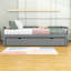 Twin-to-King Wood Daybed with Pull-Out Twin Trundle and Strong Frame-1863472818