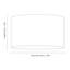 Contemporary Cotton Lamp/Light Shade with Shiny Paper Inner-660541416-660540447