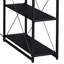 Bureau avec tablettes ouvertes et huche-100242604