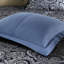 Édredon 12 pièces bleu marine très grand, draps en coton confortables, magnifique édredon à motif cachemire, 2 taies décoratives européennes, coussins décoratifs, jupe de lit au motif doux et élégant, inclus-124315027