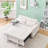 Versatile Transformable Sofa with Movable Tabletop and USB Ports for Relaxation-1242446749
