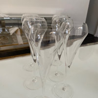Chef&Sommelier Open Up 6.75 oz. Effervescent Champagne Flute (Set of 6)  Q1053 - The Home Depot