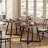 Square Dining Table, 31.5" Industrial Dinner Table-688064845-694933512