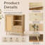 Allissa Wicker/Rattan Rectangle Accent Cabinet
