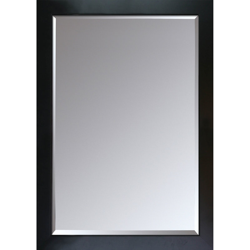 Wood Rectangle Wall Mirror