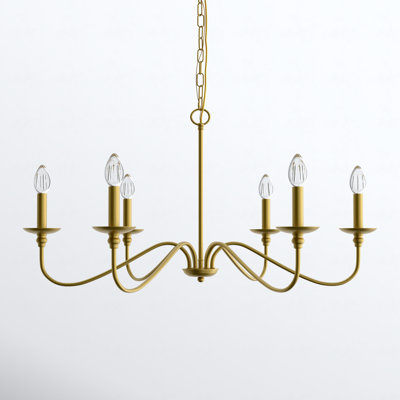 Ableton 6 - Light Candle Style Classic / Traditional Chandelier -  Birch Lane™, 226DC0B24CE844EB9850202BC8D2FC95