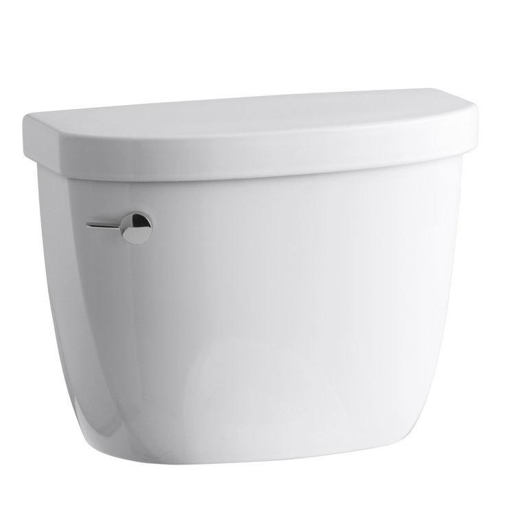 Cimarron 1.28 GPF High Efficiency Toilet Tank with Aquapiston Flush Technology and Tank Locks