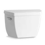 Highline 1.0 GPF (Water Efficient) Toilet Tank (Seat Not Included)