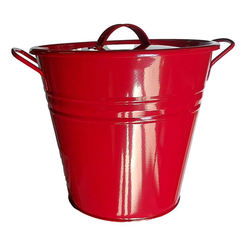 Boîte métallique / métallique, Rouge