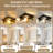 2-light Black Metal Square Farmhouse Flush Mount Ceiling Light