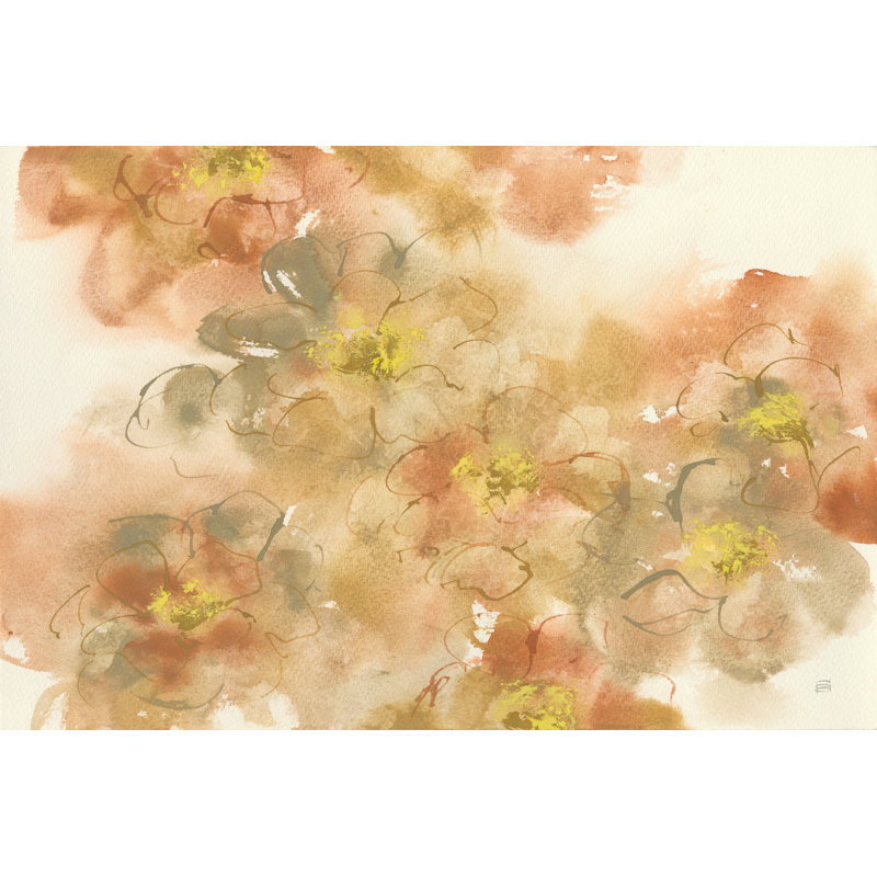 " Earthly Freesia " by Chris Paschke, 8" H x 12" W, Yes, White Single Picture Framed