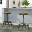Port Morris Adjustable Height Counter Stool