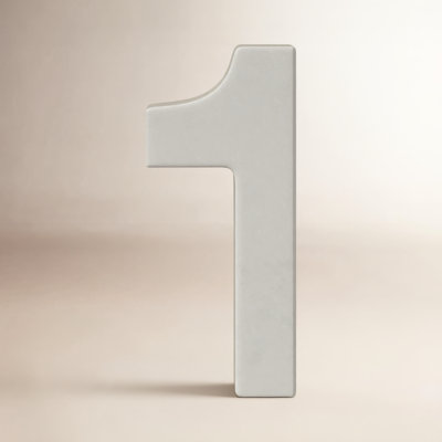 Zendaya Text & Numbers Letter Block