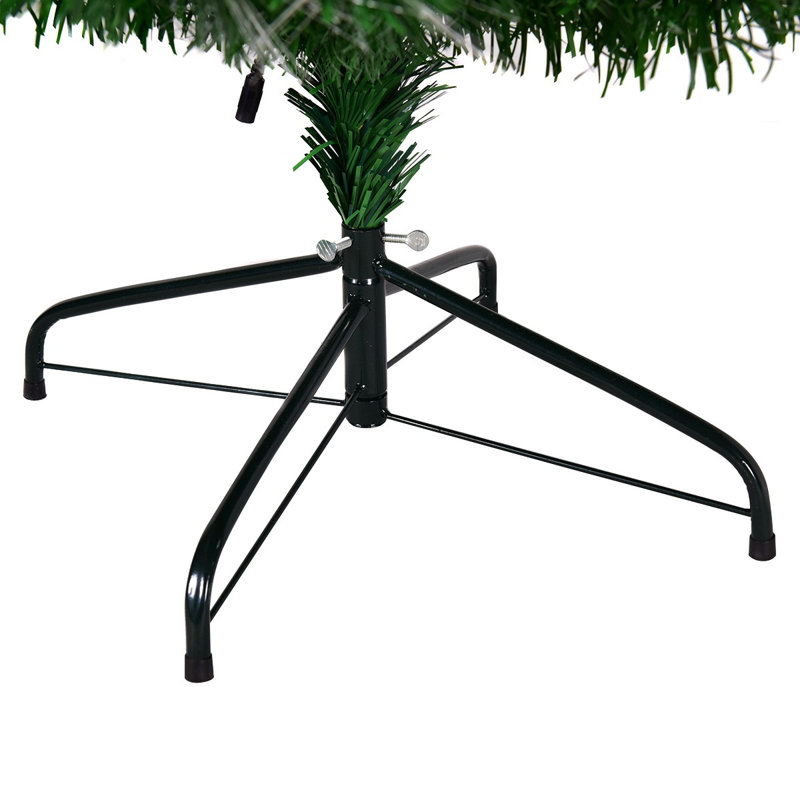 Lighted Artificial Pine Christmas Tree, 6ft H
