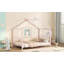 Lit plateforme simple en métal-865431414