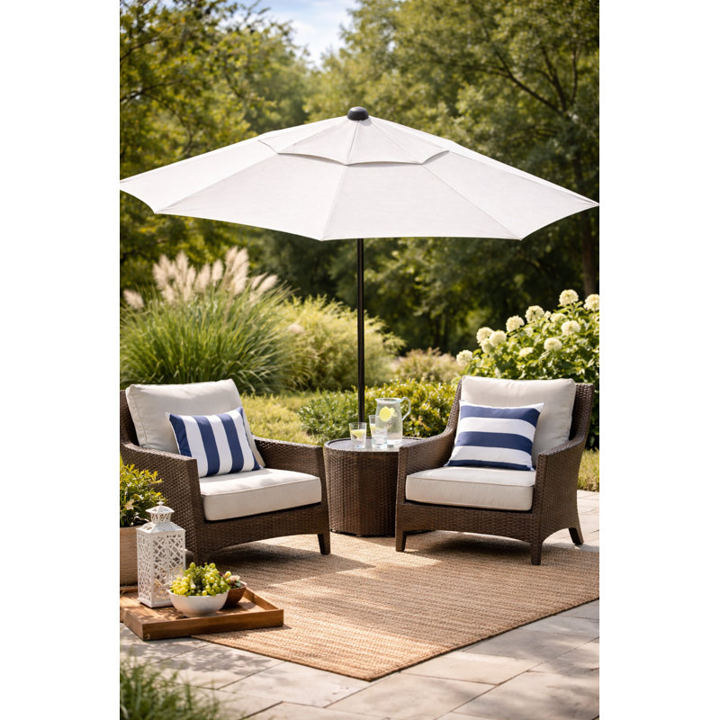 Housse de remplacement pour parasol Fleeman, Naturel