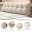 Triangular Backrest Support Headboard Wedge Pillow-101954420-101954425