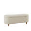 Banc de rangement Boucle crème Voir ci-dessous-1772582371