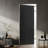 Black Texture Flush Hollow Core Composite Interior Door Slab-115966625