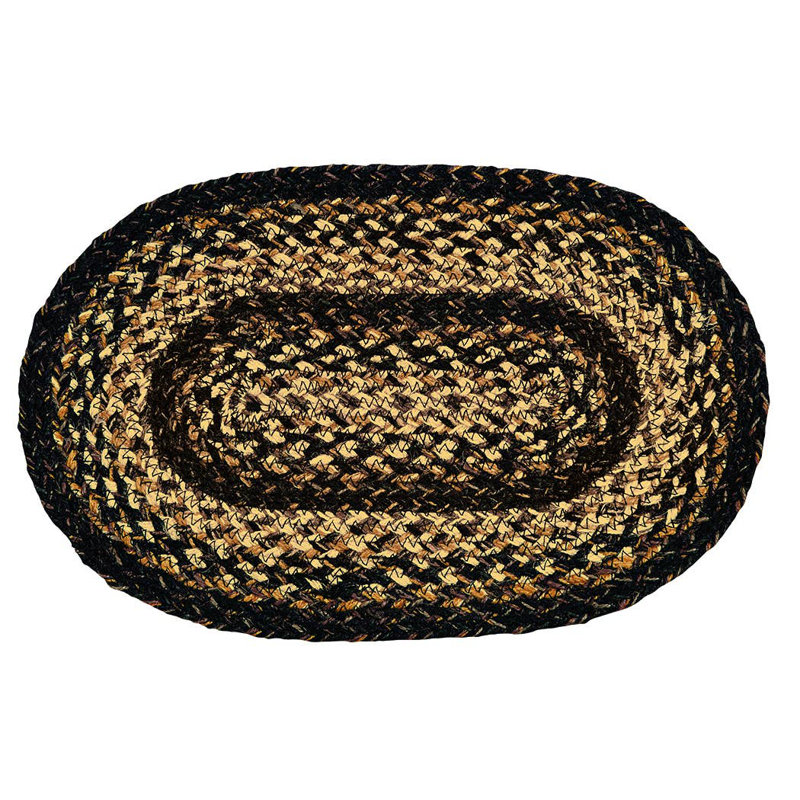 Tapis Cannyn, Noir / brun / beige