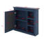 Pharmacie, armoire de rangement de salle de bain murale avec miroir, 3 tablettes ouvertes-708769825