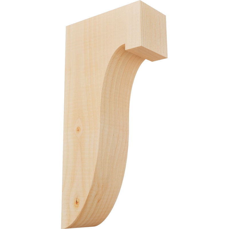 Del Monte Corbel, H 16 po x l 3,5 po x P 8 po, Sapin de Douglas, Lisse