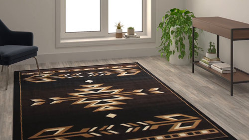 Cassidy Floral Indoor Outdoor Rug Carpet Washable Large Area Rugs