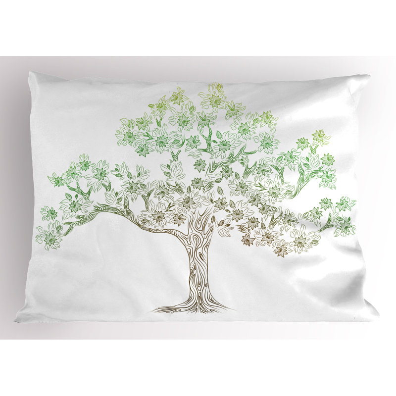 Ensemble de 2 taies décoratives pour arbre Ambesonne Doodle, H 20 po x l 36 po