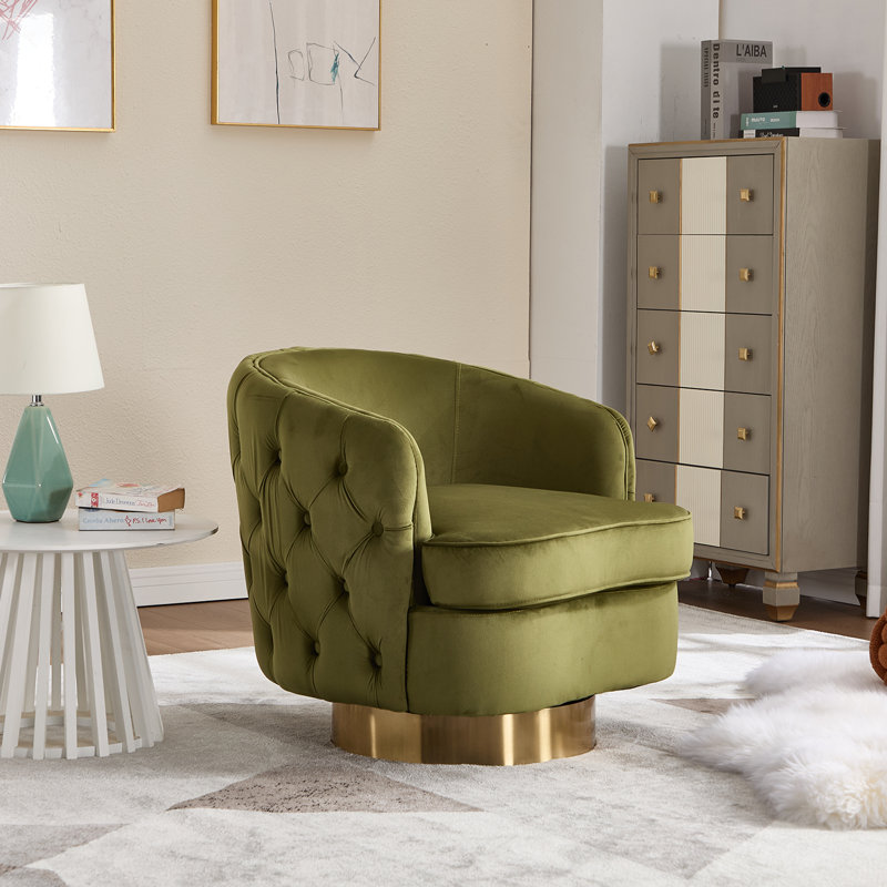 Fauteuil demi-tonneau Luxury, Vert