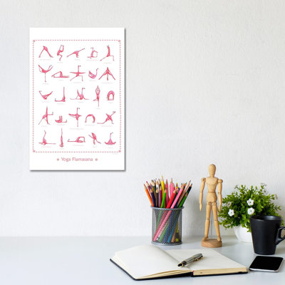 Yoga by Amelie Legault - Wrapped Canvas Print