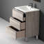 Ensemble de meuble-lavabo simple 39 po Jasso Costa-685116257