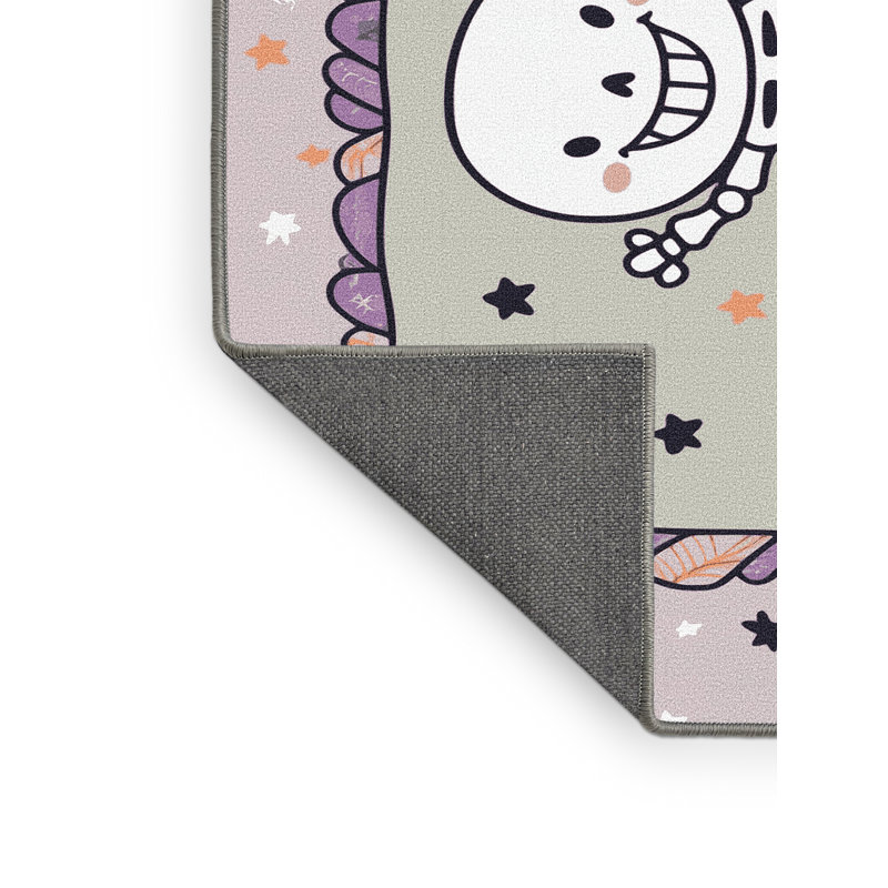 Tapis de vacances d'Halloween The Holiday Aisle®, Rectangle 6 pi x 9 pi