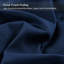 Ensemble de draps 6 pièces en microfibre brossée douce, résistant à la décoloration et aux taches-697670852-697670859