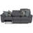 Trifecta Reclining Sofa with 3 Reclining Seats and Drop Down Table-1544246929