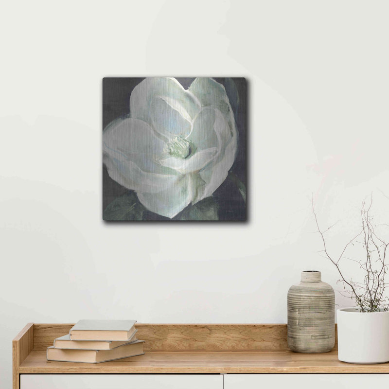 «Magnolia III Sage» par Carol Rowan, H 12 po x l 12 po