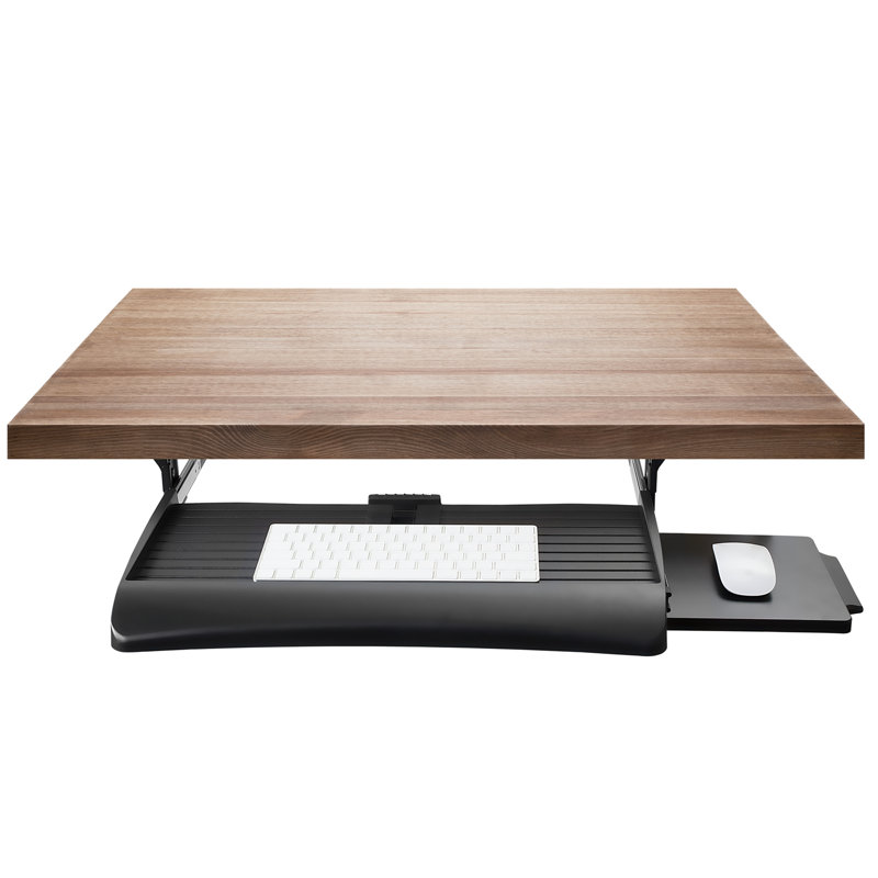 Mount-It! Keyboard Drawer Under Desk w/ Mouse Platform, Under-Counter Computer Keyboard Tray, 21 in.