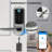 Smart Door Lock with Handle: Keyless Entry Door Lock with Keypad, Fingerprint, and App Control
