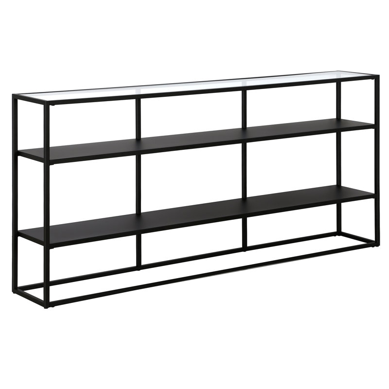 Cein 162.6cm Glass Top Console Table