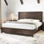 Ensemble de chambre avec lit plateforme et table de chevet 3 pièces Louby-115636495-115636490