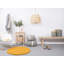 Round Solid Colour Hand Woven Area Rug-38568173