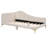 Upholstered Daybed With Headboard And Armrest, Support Legs-1296533978-1296533956