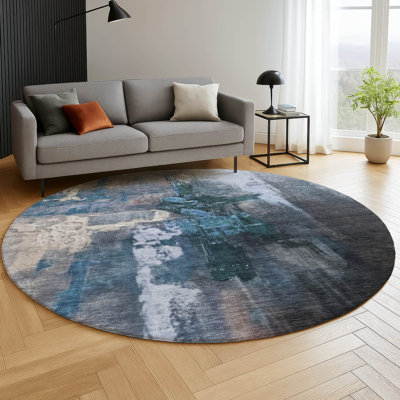 Premium Machine Washable Mayfield AMF2157 abstract Rug