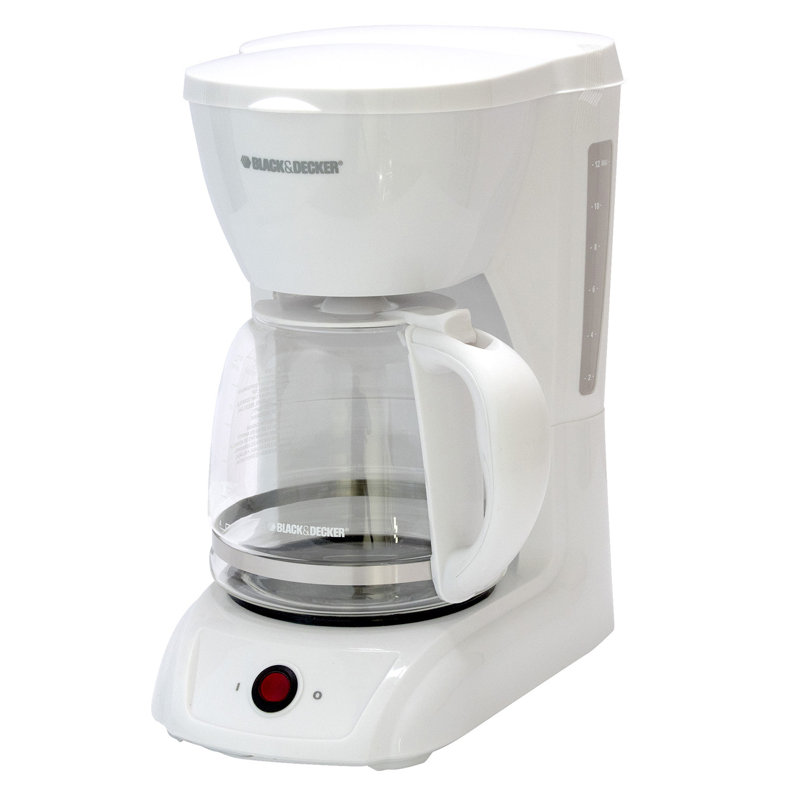 12 Cup Coffee Maker, White