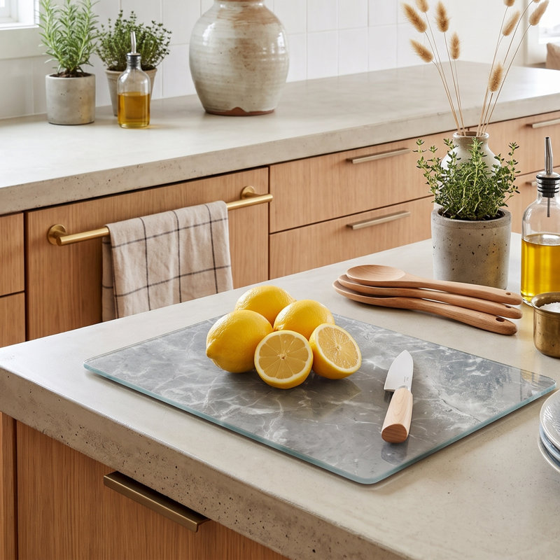 Planche à découper hygiénique MarbleFinish