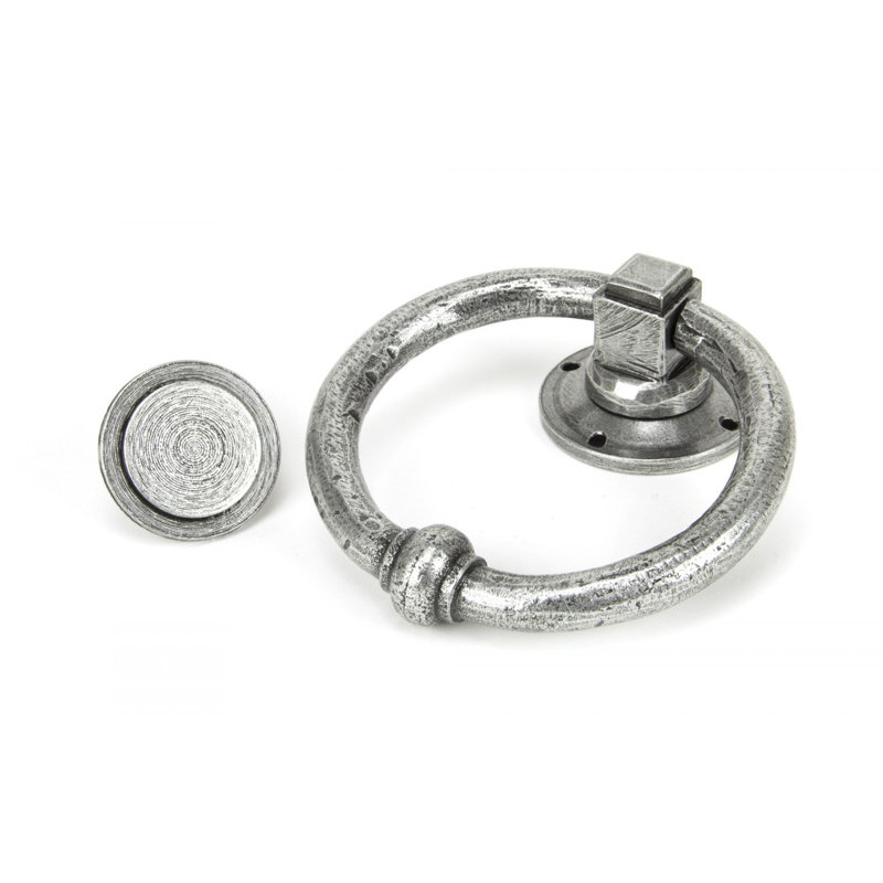 Regency Door Knocker, Pewter Patina