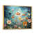 Gold Floater Framed