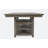 Calixta Extendable Pine Solid Wood Top Pedestal Dining Set