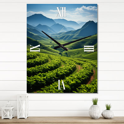 Benia - Cuba Landscape Very Wall Clocks