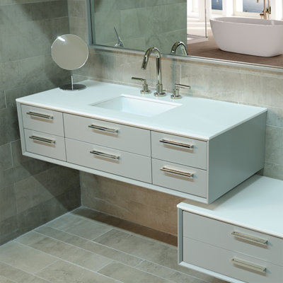 Gemelli 48'' W Single Vanity Top