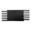 Crescent Border 0.39" x 6" Ceramic Linear Mosaic Wall Tile-205428295